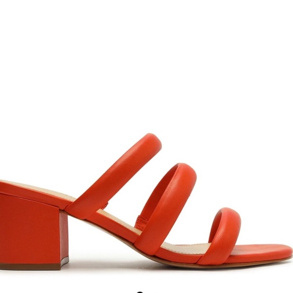 SCHUTZ Shoes - Women’s Leather Sandal Schutz with Dust Bag NIB 8.5 Heel Shoes NWT